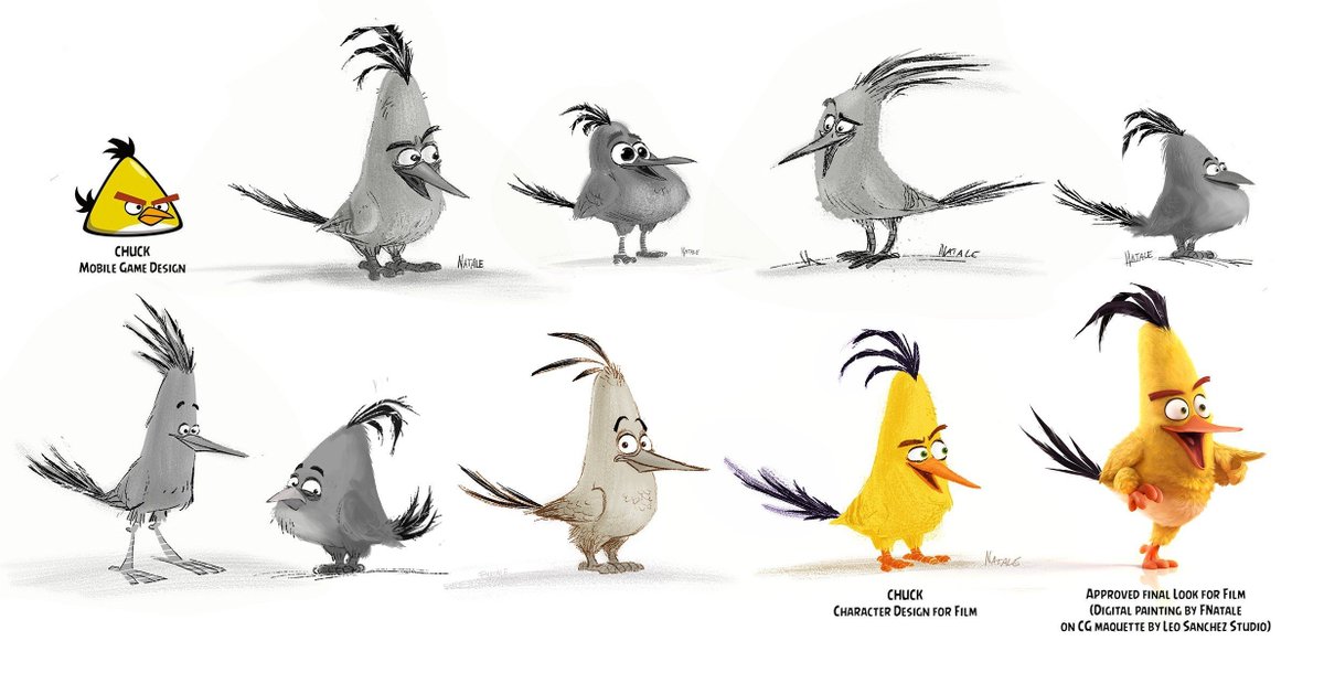 Art of The Angry Birds Movie → buff.ly/EFgK8Mt

#animation #conceptart #modelsheet #characterdesign #visdev