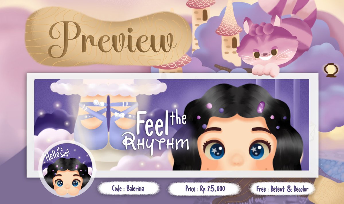 owreuz's tweet image. ⭕SPEK⌛!! any interaction would be appreciate 🪄 #zonauang️

haii setelah lama rest, aku kembali dengan membawa anak imut baru!! kenalin ini balerina 🩰🪄 Kalau ada yang engga aman feel free untuk ketuk 🚪 dm ku teman timun 🙇🏻‍♀️🤍🩰  aku juga lagi mencari kincii 🐇