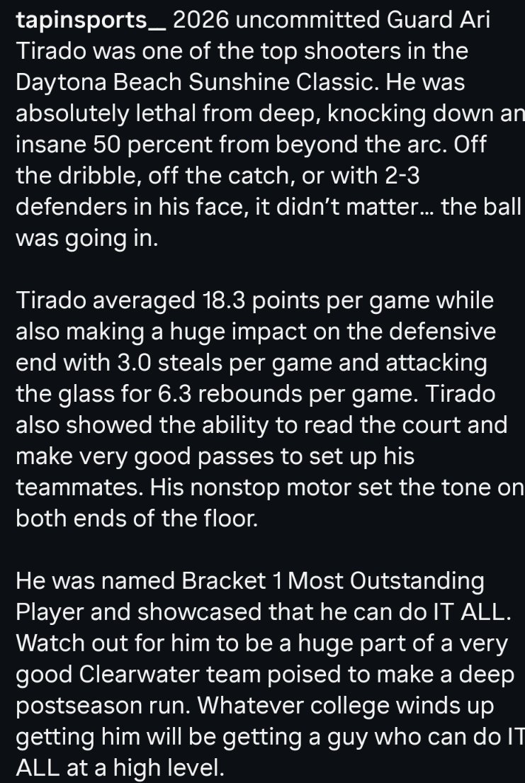 Ari Tirado tweet media