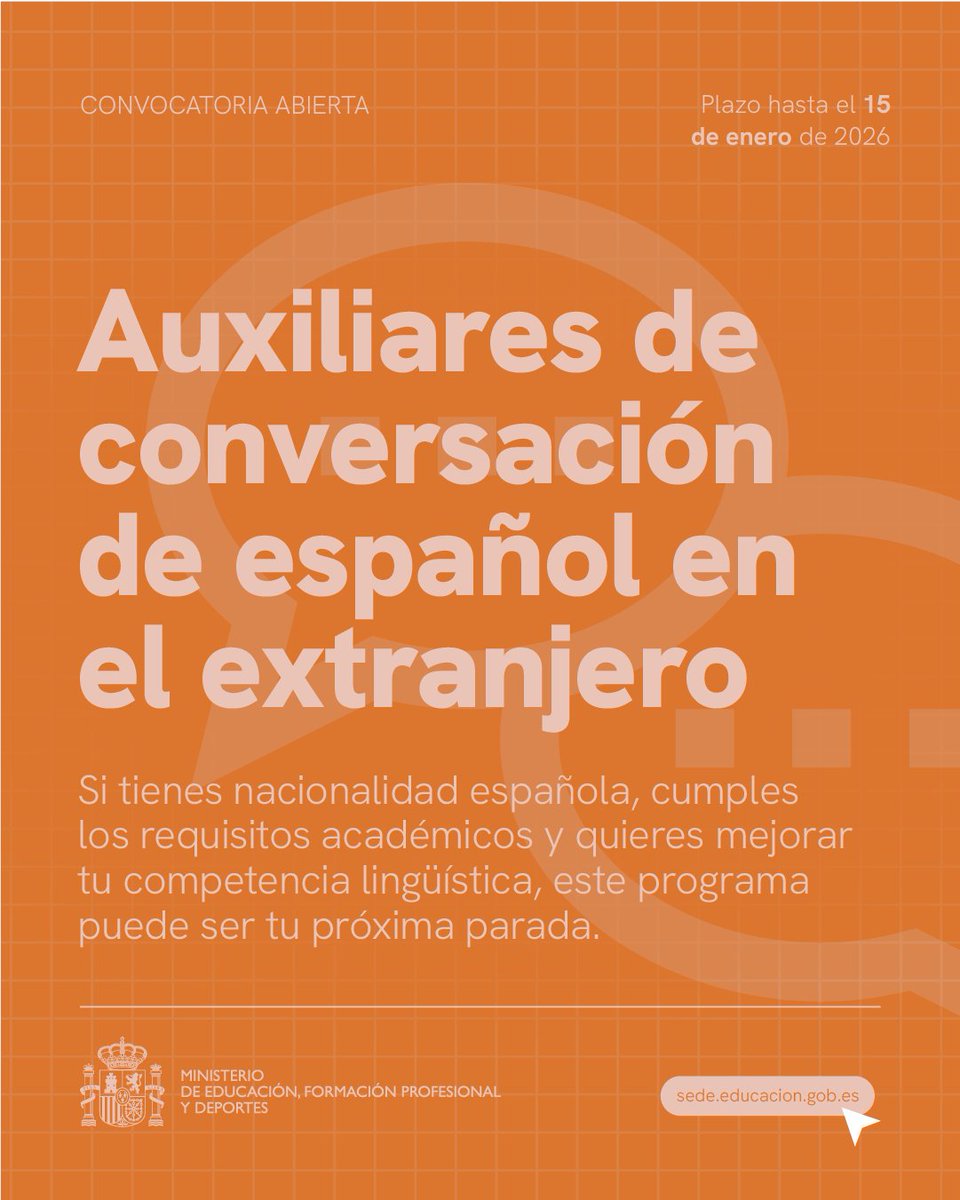 Ministerio de Educación, FP y Deportes tweet media