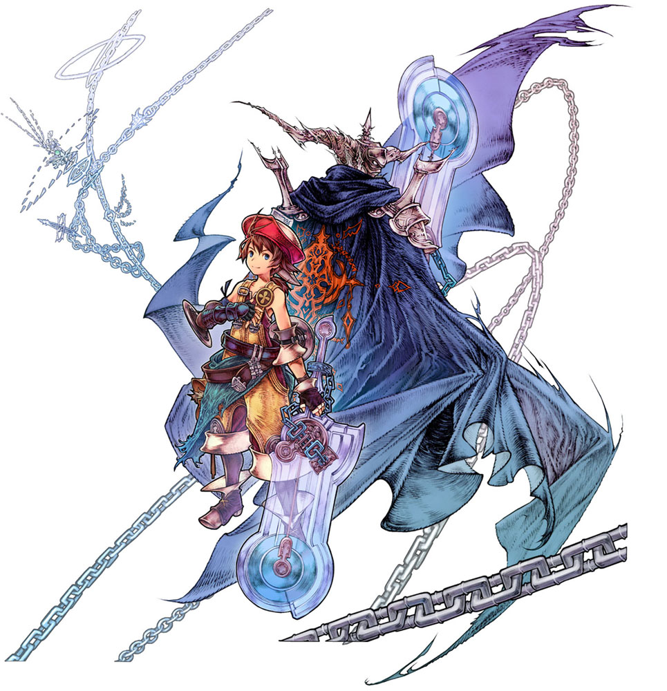creativeuncut's tweet image. Promotional illustrations from Final Fantasy Tactics A2: Grimoire of the Rift by artist Ryoma Ito. 

More art from the game: creativeuncut.com/art_final-fant…