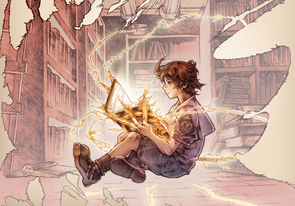 creativeuncut's tweet image. Promotional illustrations from Final Fantasy Tactics A2: Grimoire of the Rift by artist Ryoma Ito. 

More art from the game: creativeuncut.com/art_final-fant…