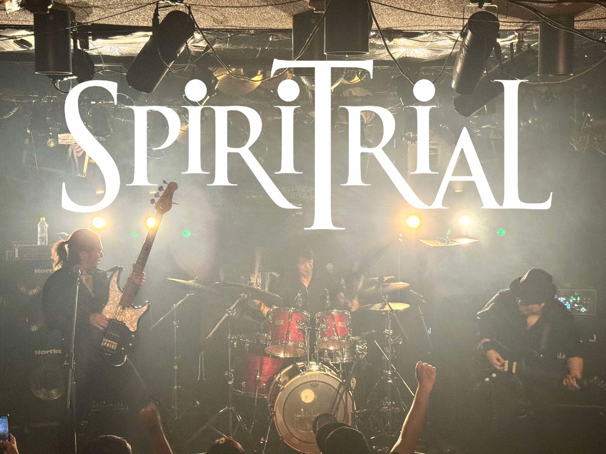 SPiRiTRiAL's tweet photo. 【LIVE情報】
SPiRiTRiAL主催 "Gathering The Forces vol.4" 開催決定!!!
≪Gathering The Forces vol.4≫
◾️2026.7.4(sat)
◾️吉祥寺Silver Elephant
◾️open 17:30 / start 18:00
◾️adv ¥3000 / door ¥3500(+1drink)
◾️Act
・SPiRiTRiAL
・GALACTICA PHANTOM
・BRUNET BULL
・電氣ベンベン https://t.co/Wr7kWK9RyW