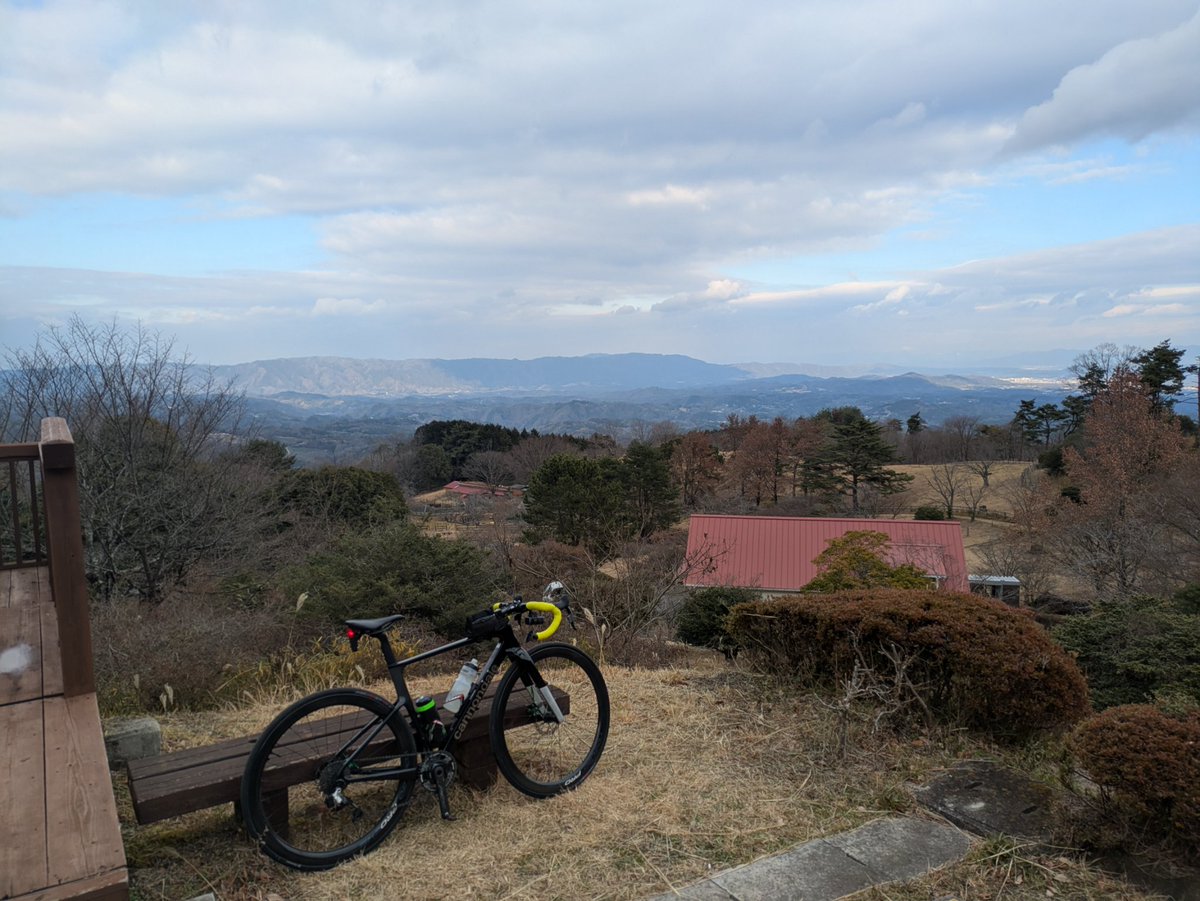 月ヶ瀬117km。軽い気持ちで神野山登ってみたら激坂出てきて20%横転