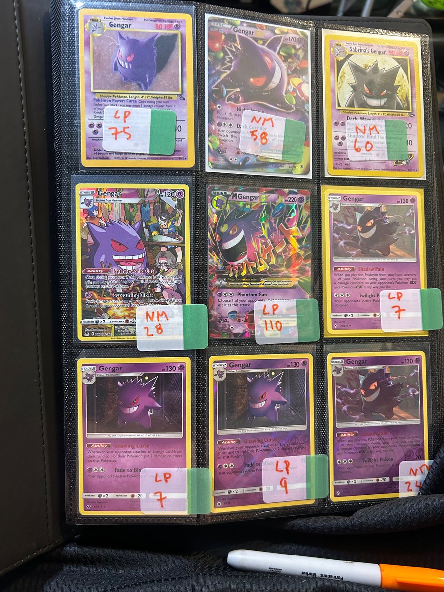 ASPDPerspective's tweet image. For Sale

Gengar Page 1

Prices are listed on page 

+ $1PWE/$5BMWT

@BUYSELLTRADETCG @CardboardBanger