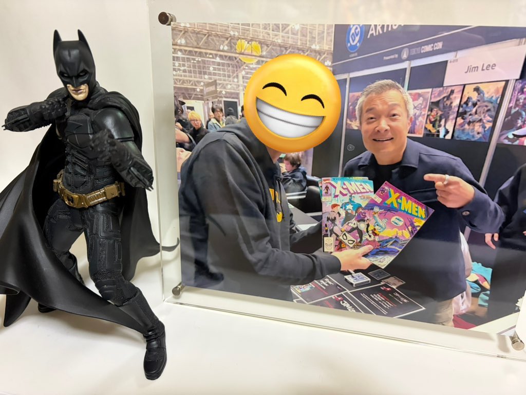 東京コミコン2025 ジム・リー先生との写真も アクリルフレームに額装