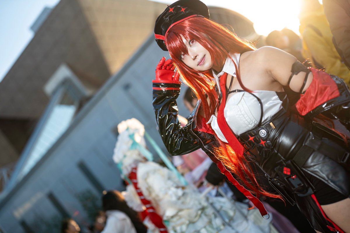 slyblue_hobby's tweet image. #C107 #C107コスプレ #NIKKEコミケ107 
勝利の女神NIKKE ラピ(レッドフード

photo:@11936026haru