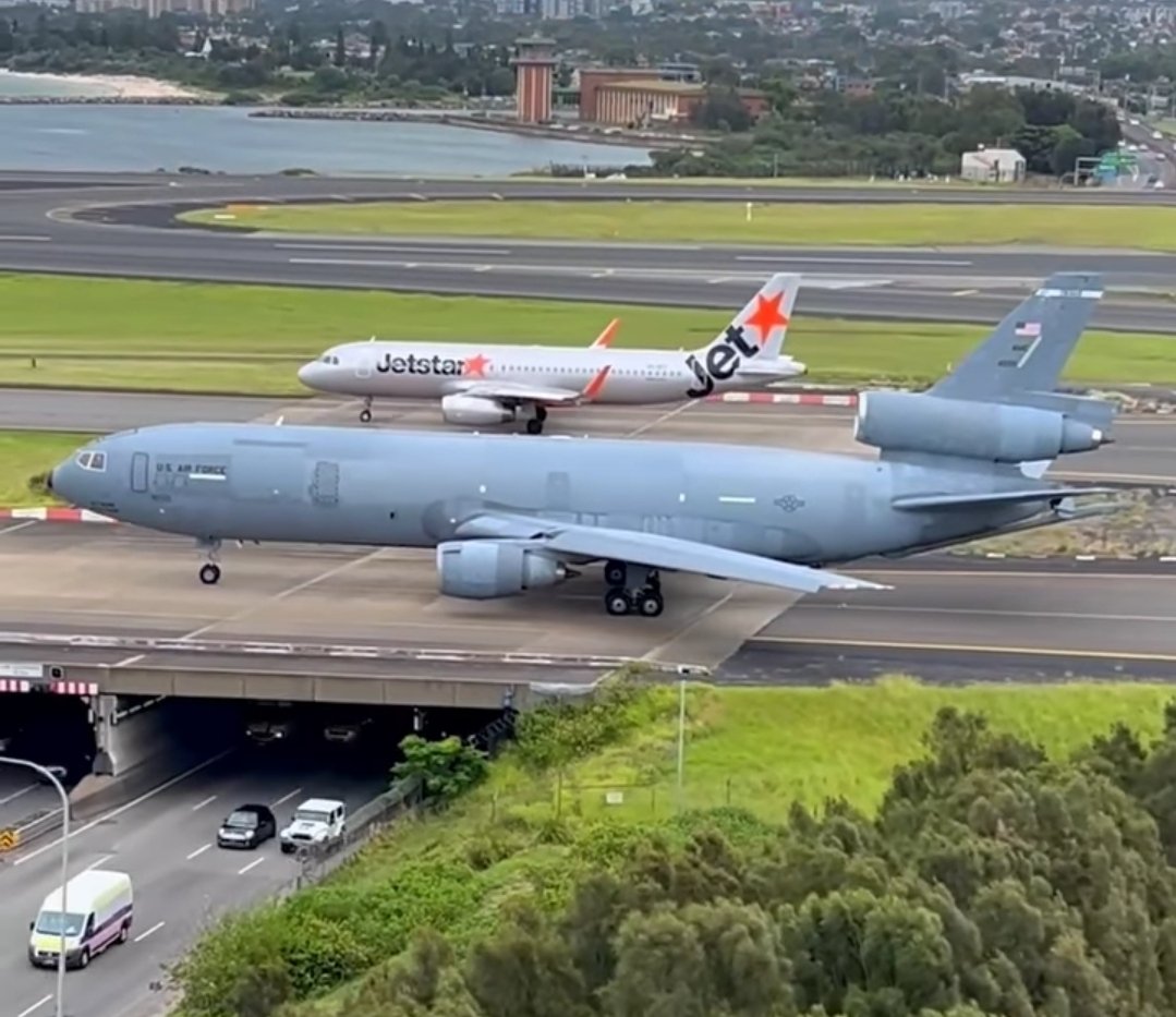 Fact of the Day: The Voyager (Boeing A380) carries a BAC 1-11 on its back to use as an escape pod in an emergency, the 1-11 can also be used to carry personnel when the Voyager working in an air-to-air refuelling role and is full of petrol instead of seats

Photo from a Canberra