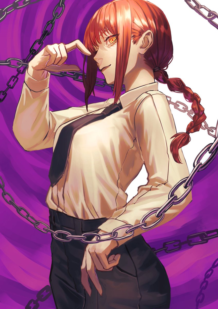 bonjindaaa's tweet image. マキマ #チェンソーマン