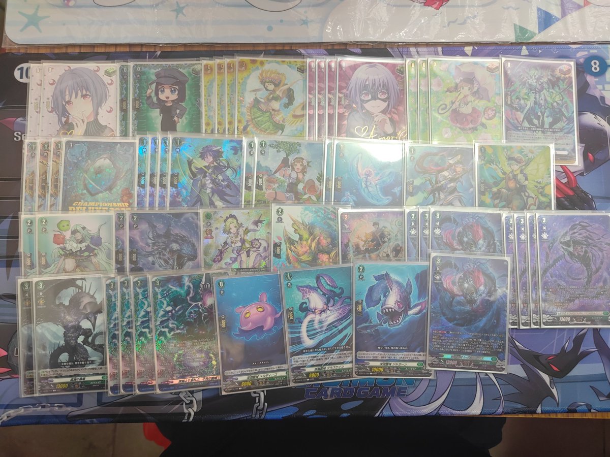 CFVG 2026 Tourney Log #1
04/01 TTZOne Standard 
Rank: 2nd/13

R1: Nightrose (ST)✅
R2: Heartlulu (DS)✅
R3: Shiranui (DE)✅ (<a href="/SongYi_Stuff/">Song @Antagonize ➡️ BCS SG</a>)
R4: Brawler (DE)❌ (<a href="/LeezusLee/">Leezus Lee @Team Antagonize</a>)

#VGTopDecks
#ヴァンガード #ヴァンガードデッキ紹介