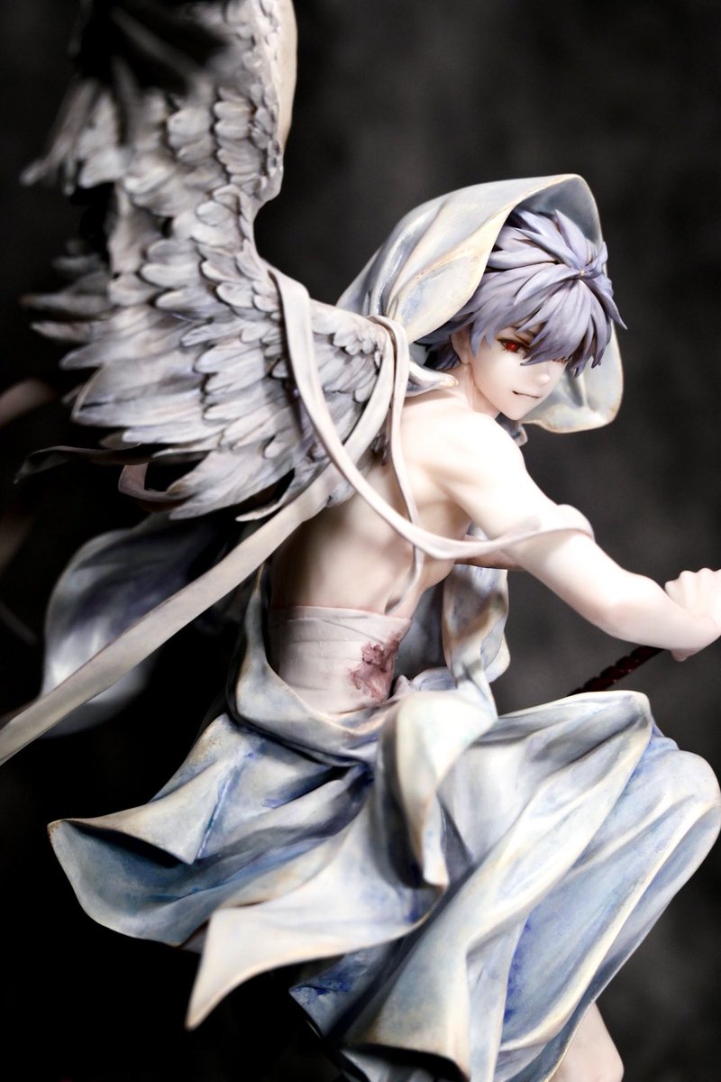 渚カヲル 翼ver 出来ました 原型naomi様@NaomiJeon 強気な戦闘中の