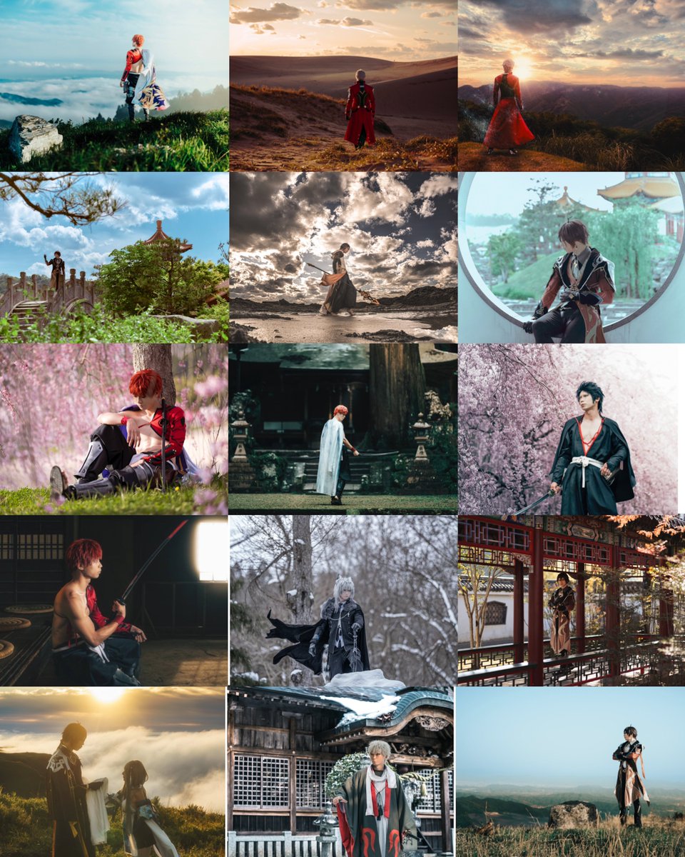 ロケ撮を中心に日本各地を飛び回っている男性レイヤーです‼️

最近はホヨバにお熱です🔥(特にスタレ)
他ジャンルの作品もやっていきたいのでこれを機に良ければ皆様繋がってください🙏

#コスプレイヤーさんと繋がりたい
#カメラマンさんと繋がりたい