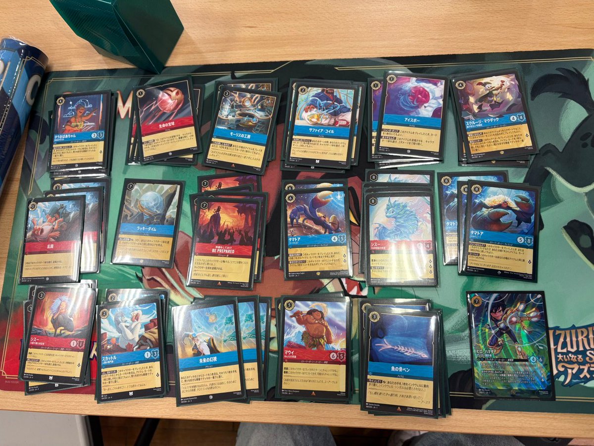 ロルカナ セットチャンピオンシップ優勝デッキ【ルビーサファイア】デッキ ロルカナ セットチャンピオンシップ優勝デッキ【ルビーサファイア