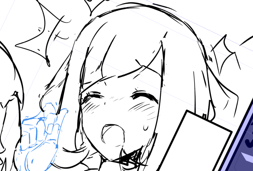 漫画の下書きは幾つか進行。 