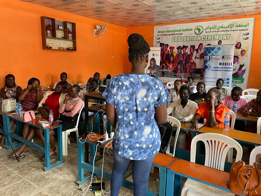 We are pleased to inform that we are currently conducting mobile journalism training for media students at the African International Institute, thanks to the gracious support of Konrad Adenauer Stiftung.
<a href="/KasUganda/">KAS Uganda & S.Sudan</a>
