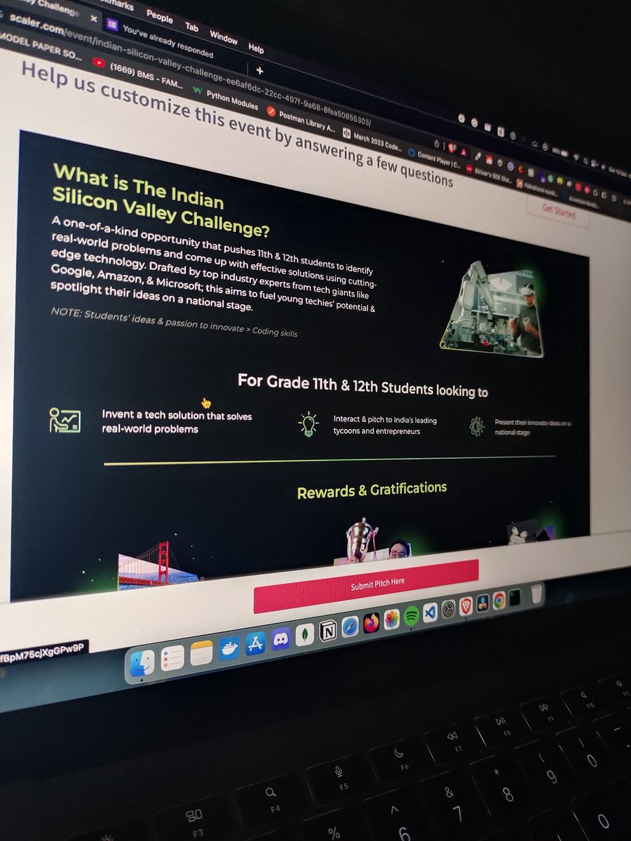 MaxWithBug's tweet image. Let&apos;s check how much my idea is capableb,also my luck 😅✈️ @scaler_official 

#scaler #SiliconVallyChallenhe #technology #EVENT #challenge #DevFest