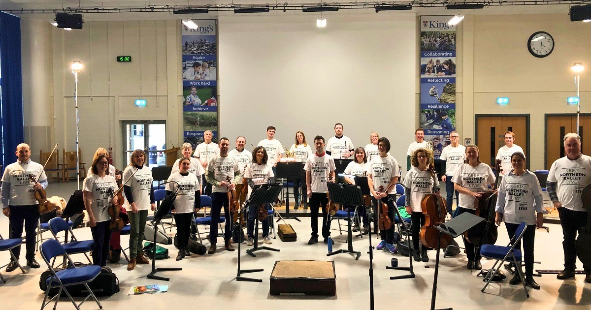 Northern Chamber Orchestra musicians support Northern Ballet Sinfonia's campaign to #KeepNorthernBalletLive! Sign the petition at bit.ly/45gh4X5 It's essential that @ace_national and @northernballet agree a realistic funding solution that protects jobs and live ballet