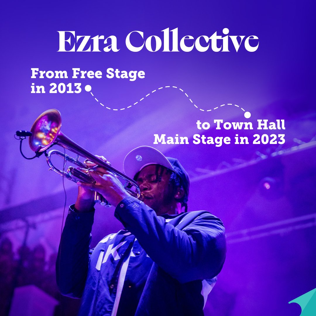 From the #CheltJazzFest free stage in 2013 to the main stage at Cheltenham Town Hall in 2023 - @EzraCollective's journey has been extraordinary! 🌟🎷 There's not long left to apply to our open call for artists for #CheltJazzFest's 2024 ...around town: ow.ly/eU3j50QgHJi