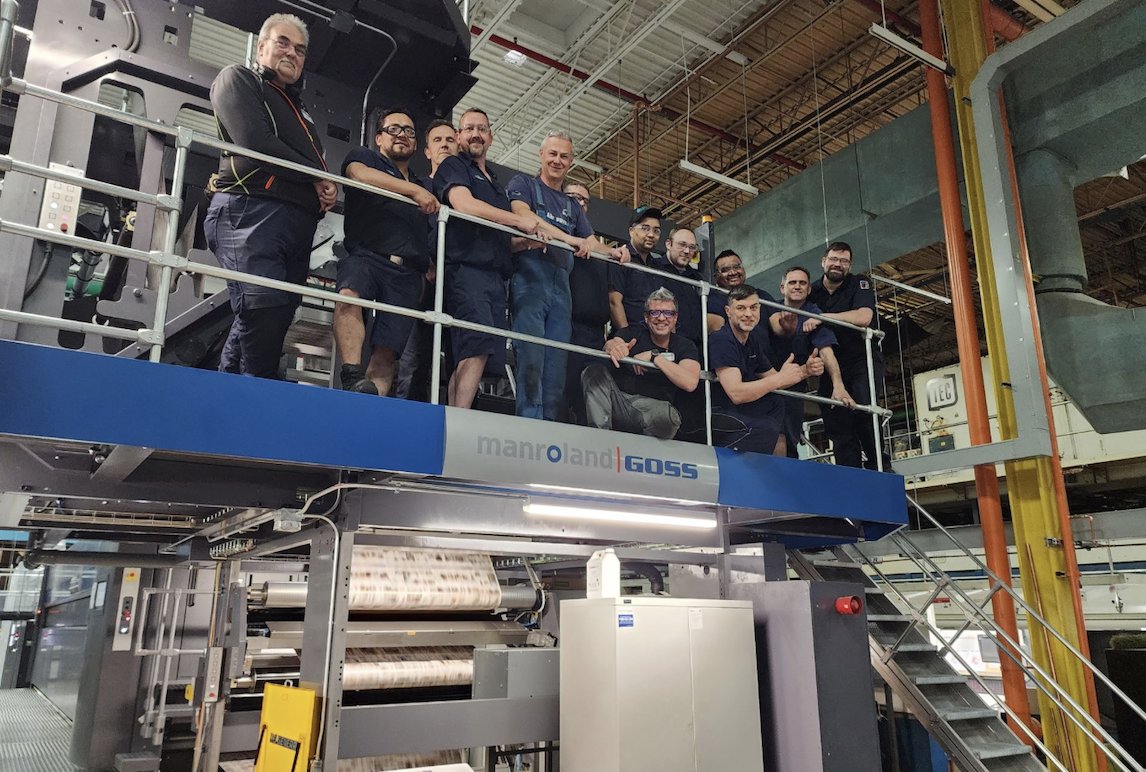 manrolandGossUK's tweet photo. The success story with #Quad continues! Quad proudly expands its machine park with 2 of our #LITHOMAN IV presses in Hartford, Wisconsin, USA. Over 100 #manroland #Goss #webpress products are in operation worldwide. Read the full release here: https://t.co/PAcsStxlp2 https://t.co/NrHbNiyexc