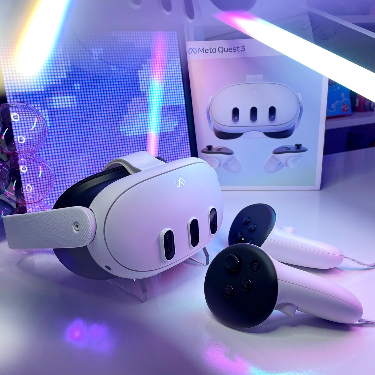 I recently got to try out the Meta Quest 3 ✨ Check out my thoughts on this VR gaming headset here;

instagram.com/p/C0q4EgGIqEG/…
<a href="/MetaQuestVR/">Meta Quest</a>