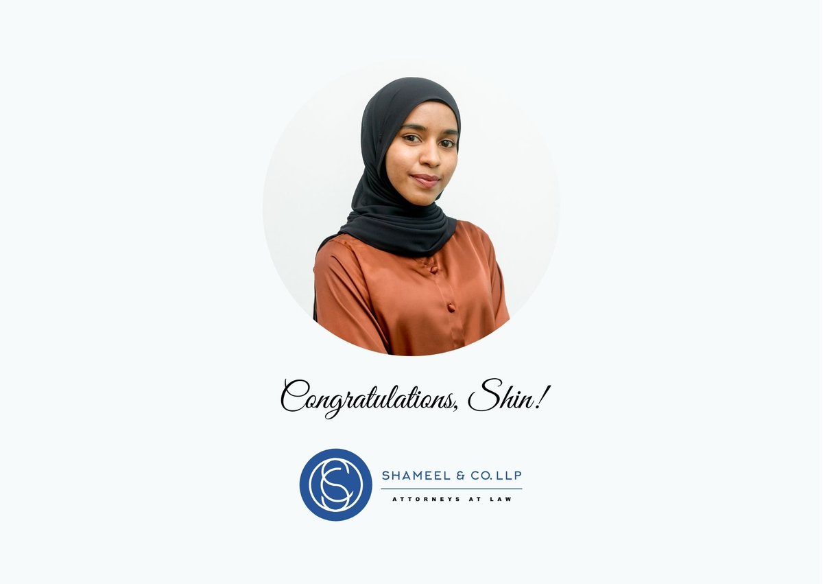 scoattorneys's tweet image. Congratulations to our Trainee Associate, Fathimath Shinaza (@shinmatheen), on achieving a remarkable result in the Bar Exam 2023, placing her among the top achievers. Her extraordinary dedication and commitment have paid off, and we couldn't be prouder. Well done, Shin!
#BE2023