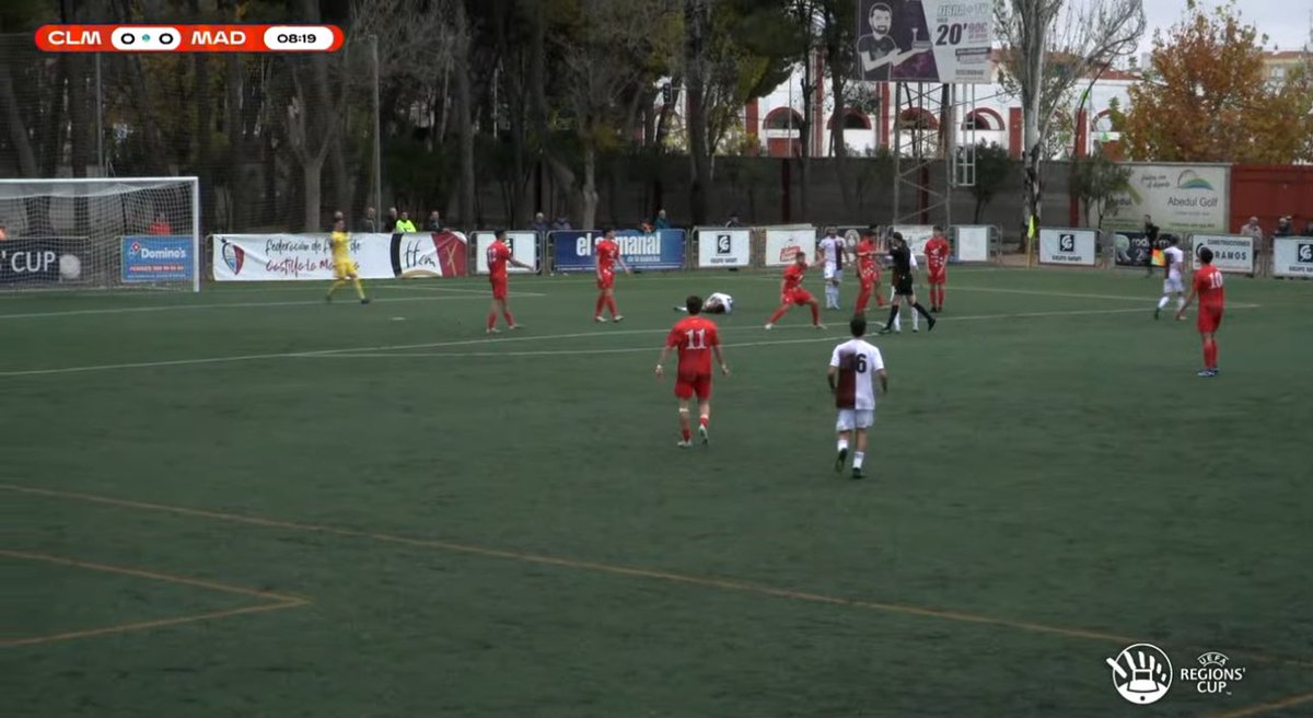 Balon_Tierra's tweet photo. 🏆 COPA DE REGIONES UEFA
🏟️ Manuel Delgado Meco
⏱️ 10’
⚽️ GOL de Castilla la Mancha. GOL de Borja Cabanillas desde el punto de penalti
@FFCM_es 1 🆚 0 @RFFM_oficial
🗣️ https://t.co/LVngDtx4QL
#CopaRegionesUEFA #RegionsCup #CopaRegiones https://t.co/ehYVepOt67
