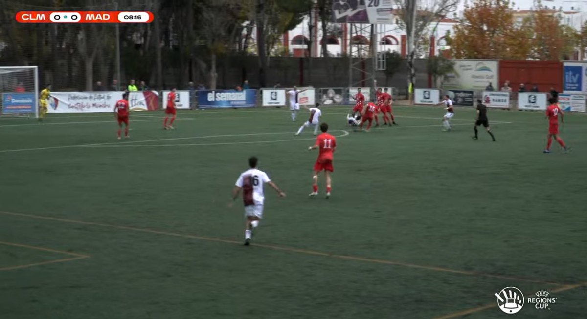 Balon_Tierra's tweet photo. 🏆 COPA DE REGIONES UEFA
🏟️ Manuel Delgado Meco
⏱️ 10’
⚽️ GOL de Castilla la Mancha. GOL de Borja Cabanillas desde el punto de penalti
@FFCM_es 1 🆚 0 @RFFM_oficial
🗣️ https://t.co/LVngDtx4QL
#CopaRegionesUEFA #RegionsCup #CopaRegiones https://t.co/ehYVepOt67