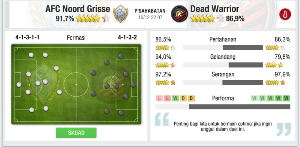 deadwarrior_id's tweet photo. ๐ @INC_LTEI
๐ 10 Des 2023
๐ค๏ธ Home
โฐ 18.25 WIB
๐๏ธ Dead Warrior Area
๐ Noord Grisse
๐ค๏ธ Away
โฐ 22.07 WIB
๐๏ธ Gersik Internasional Stadium
๐ Noord Grisse
#๏ธโฃ #Tangerang #DeadWarrior #INCXXXIIV #TopEleven #MatchDay #Game #Football https://t.co/Jl0F8u50Wa