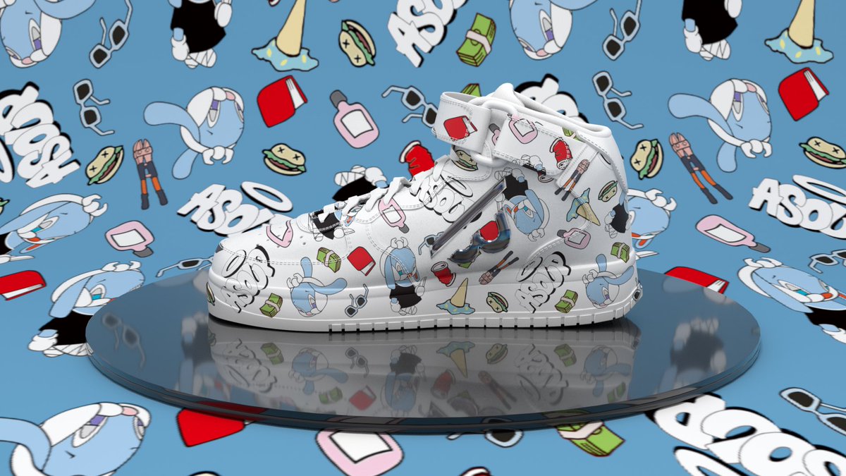 1block_official's tweet image. Upcoming…🐇🐶👟
#ArutaSoup #AirSmokeZero