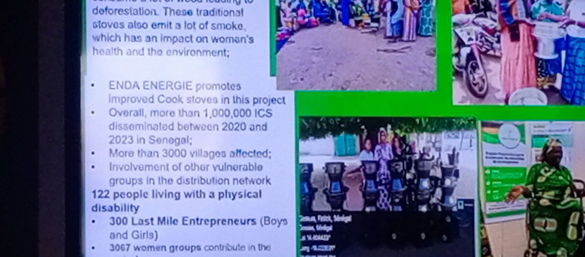 OUATTARASoul4's tweet photo. ENDA Énergie - Pavillon BOAD B3 32 Gender Responsive Actions. When we strengthen African women in climate and energy sensitive activities, we contribute to women empowerment and protecting the environment. #CapCop28 https://t.co/qj269Ha2lK