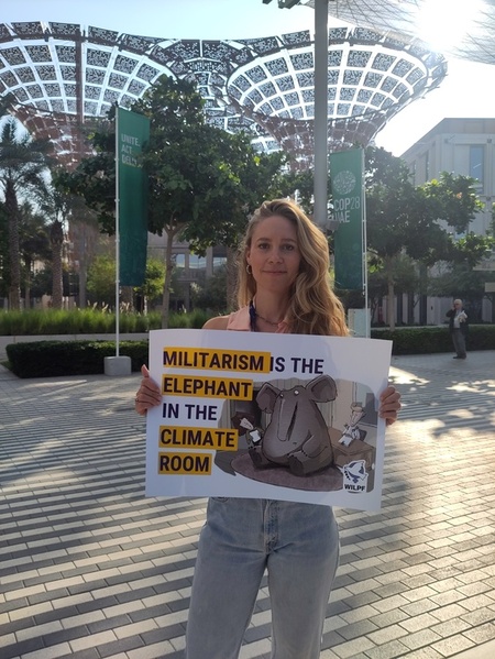 WILPF's tweet photo. 🌟We’ve been featured!🌟

Check out @euronewsgreen's interview with @kat_geyer, WILPF’s environment advisor, as she discusses why she joined the march for the global day of action at #COP28UAE yesterday. 

Read the full story here: https://t.co/OrSxdT7cQY https://t.co/xnGXwHmP6k