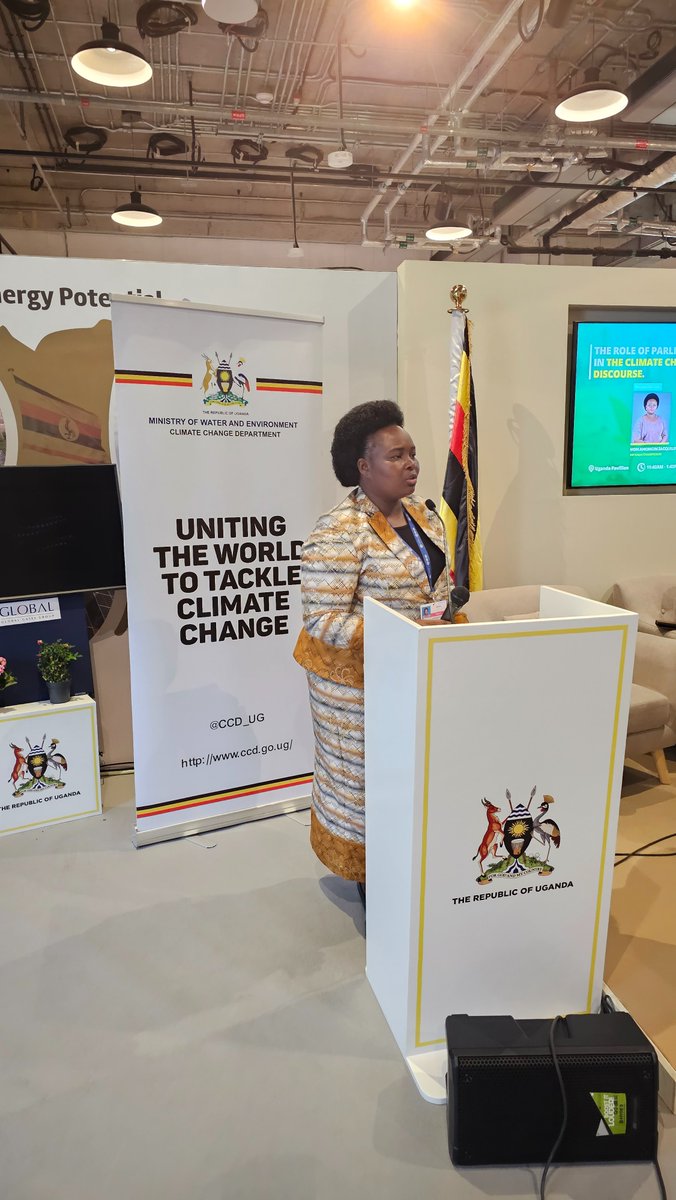 Yesterday while moderating a session of Africa Parliamentarians attending COP 28 on the progress of the ongoing Climate change negotiations by the chair of Africa group of negotiators <a href="/shimwepya/">EPHRAIM SHITIMA</a> &amp; MPs sharing with other stakeholders on the post Cop 28 steps.