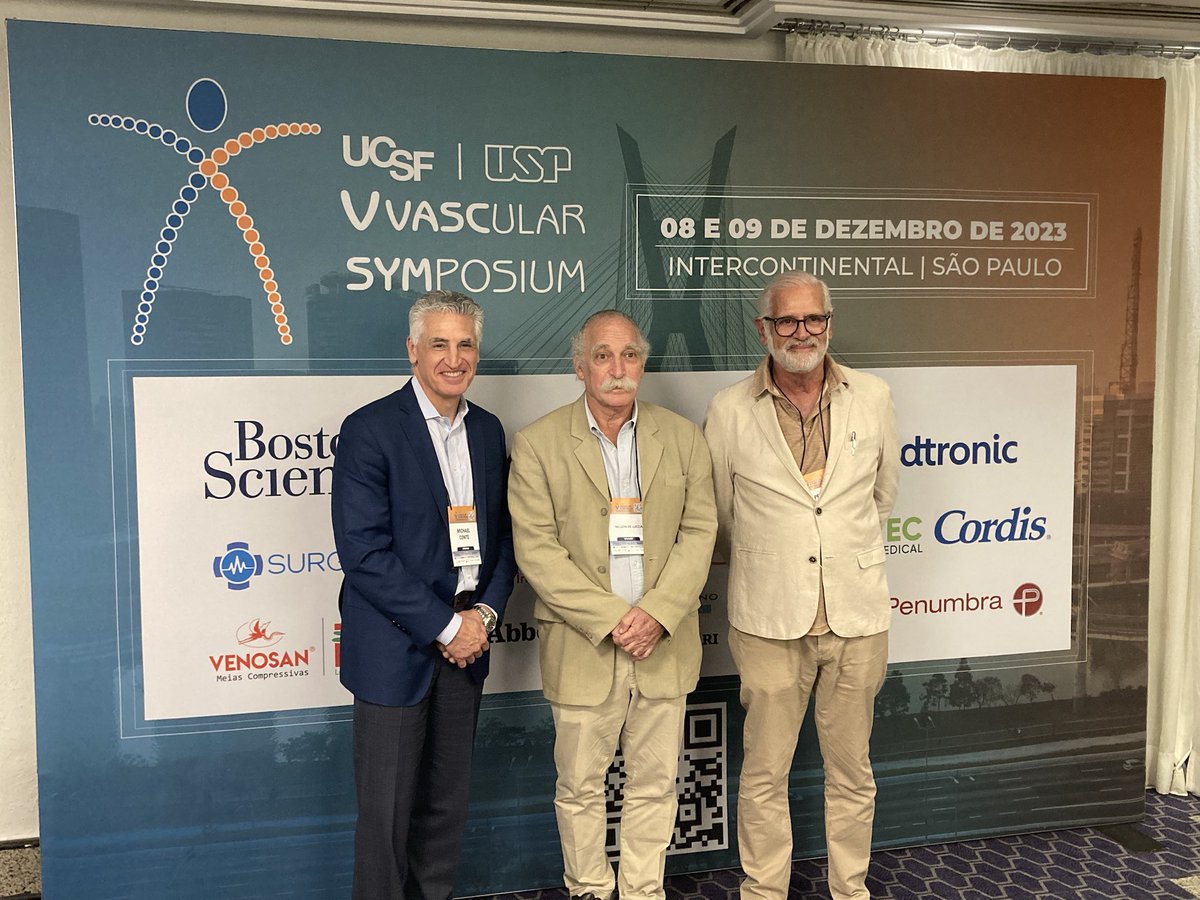 Another great meeting with our gracious hosts Professors De Luccia and Puech at USP. I learn something new from them every time! International collaboration @UCSFvascular