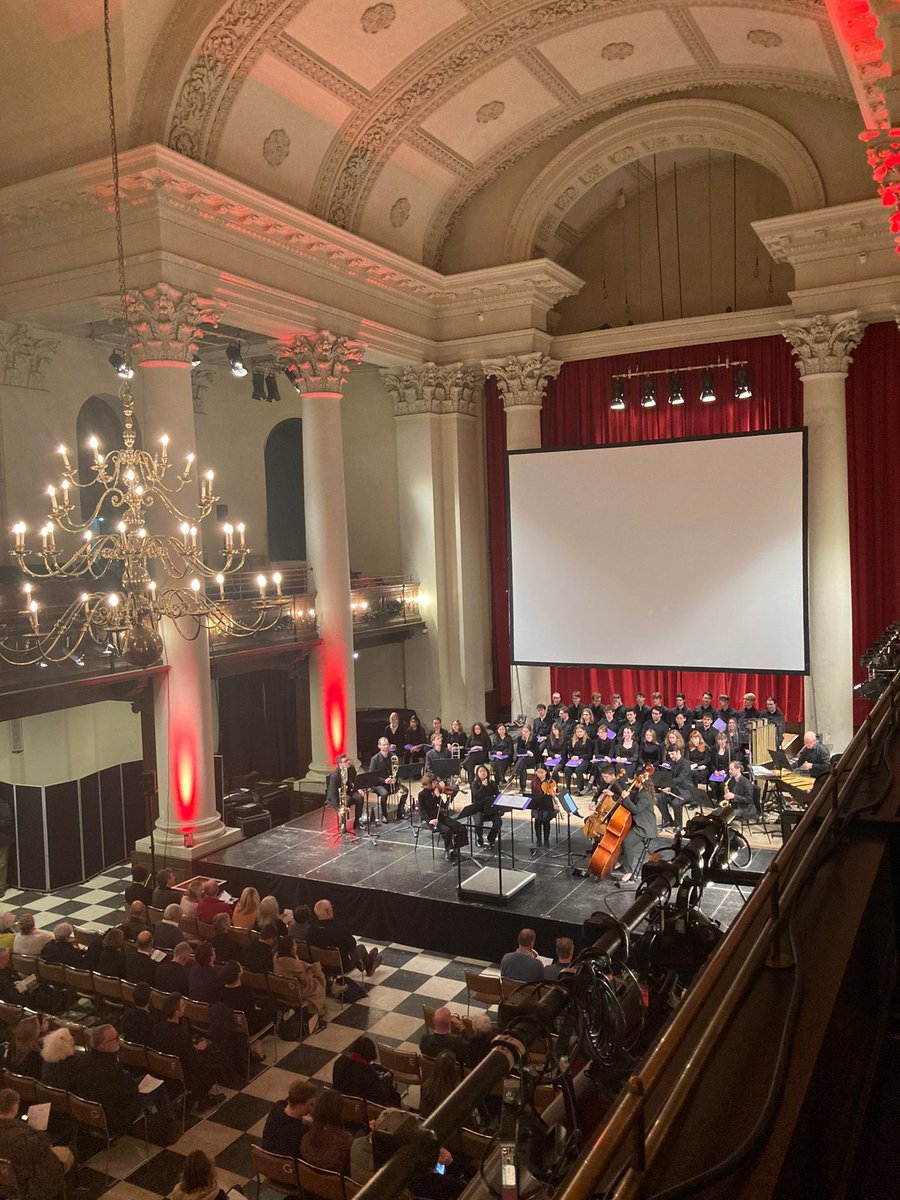 A great evening @StJohnsSmithSq for the world premiere of @gjackson3’s The Christmas Story. We repeat tonight in Merton Chapel before recording for @delphianrecords next week.