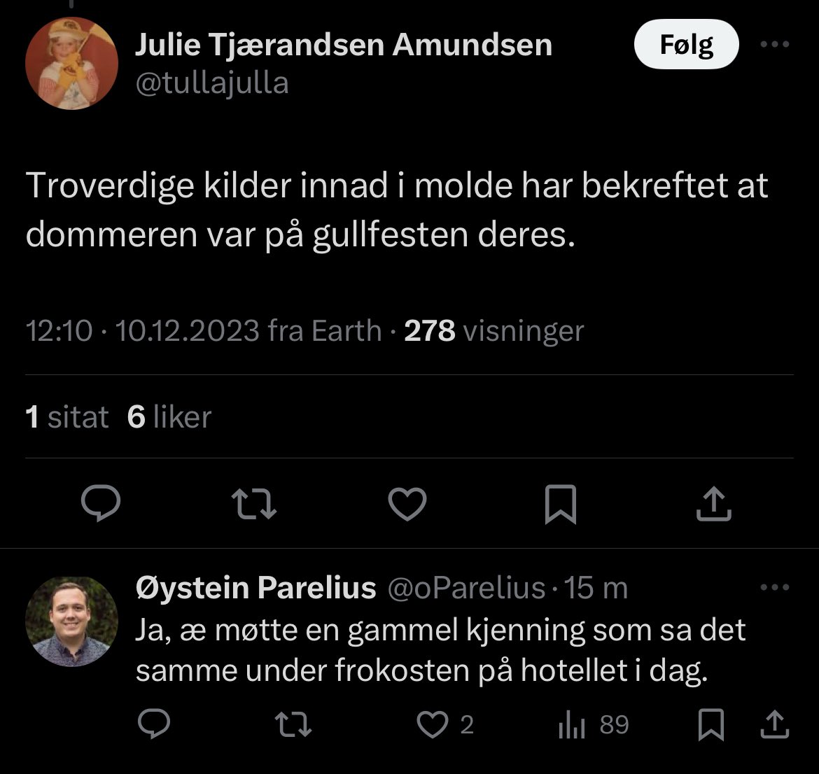 Molde in context tweet media