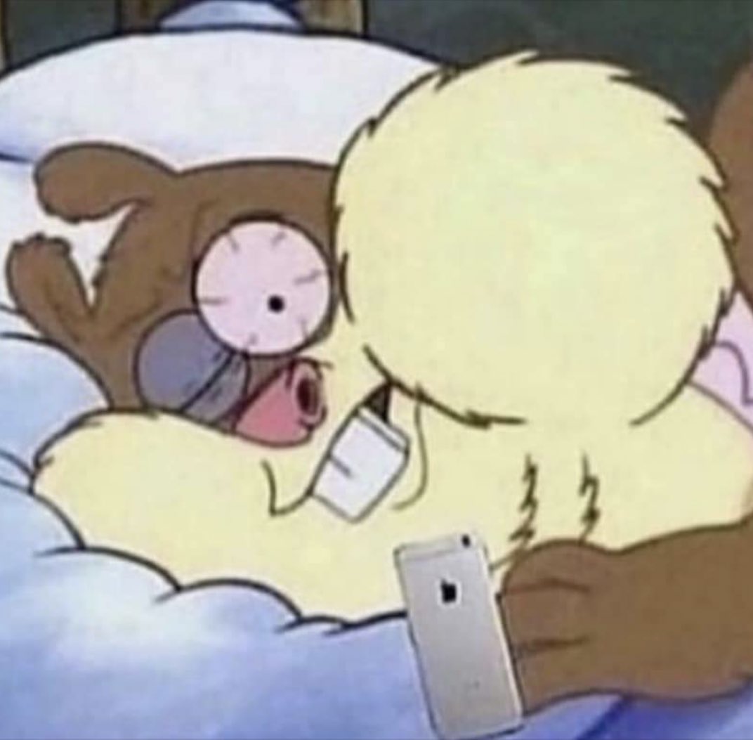 « T’es fatigué ? »

Moi : Non non tqt 

Toujours moi :