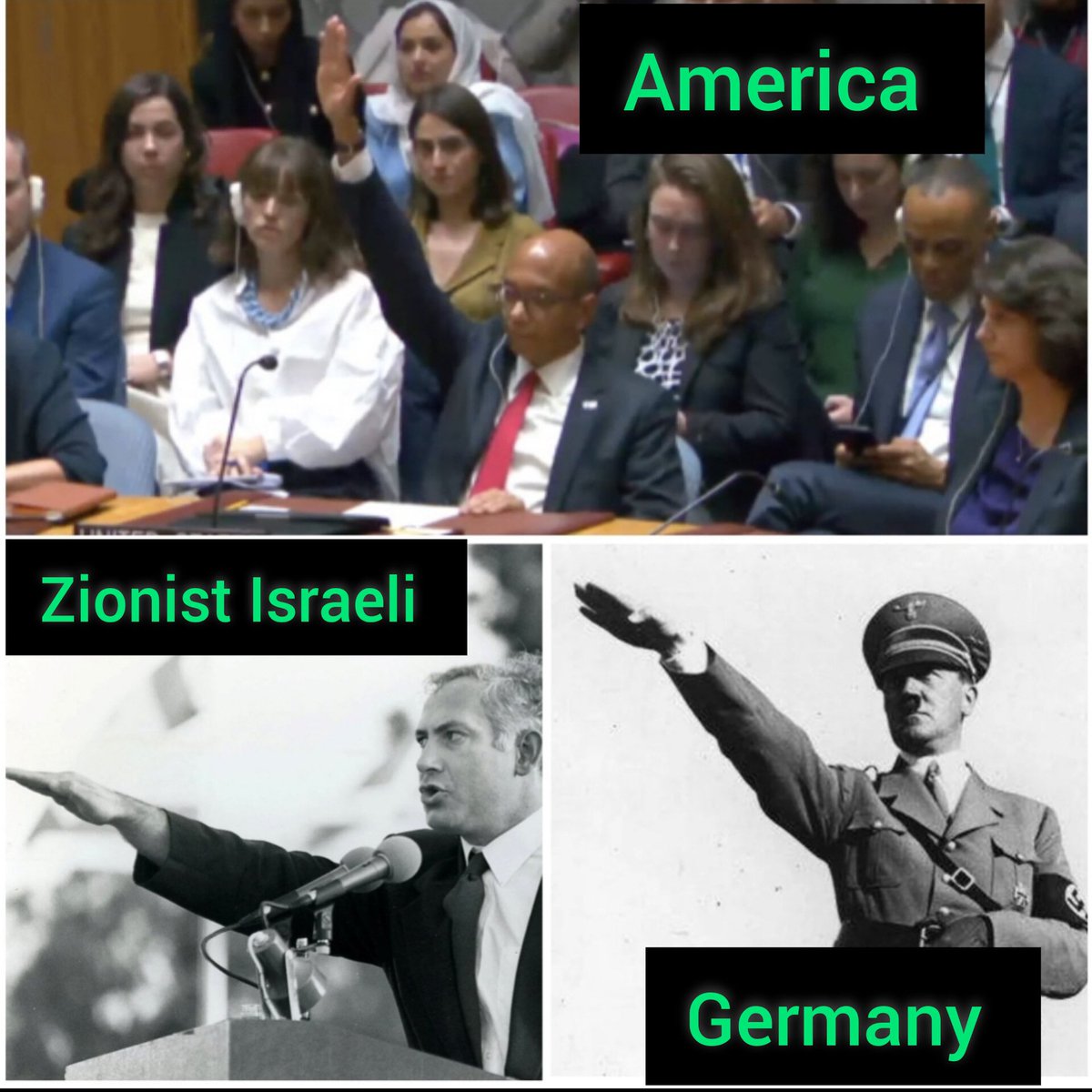 hinamaood1's tweet image. Champion of Human Rights, America, Vetoed against the Ceasefire in Gaza.
BRAVO 👏👏👏
#RIPAmerica
#RIP_P5Countries
#HumanRightsDay2023
#Gaza
#CeasefireNOW
#FreePalestine