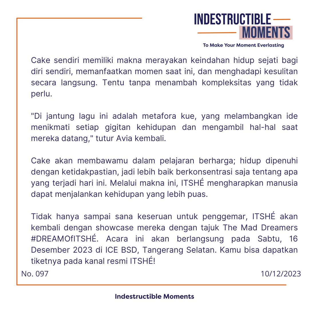 Indestructible Moments. tweet media