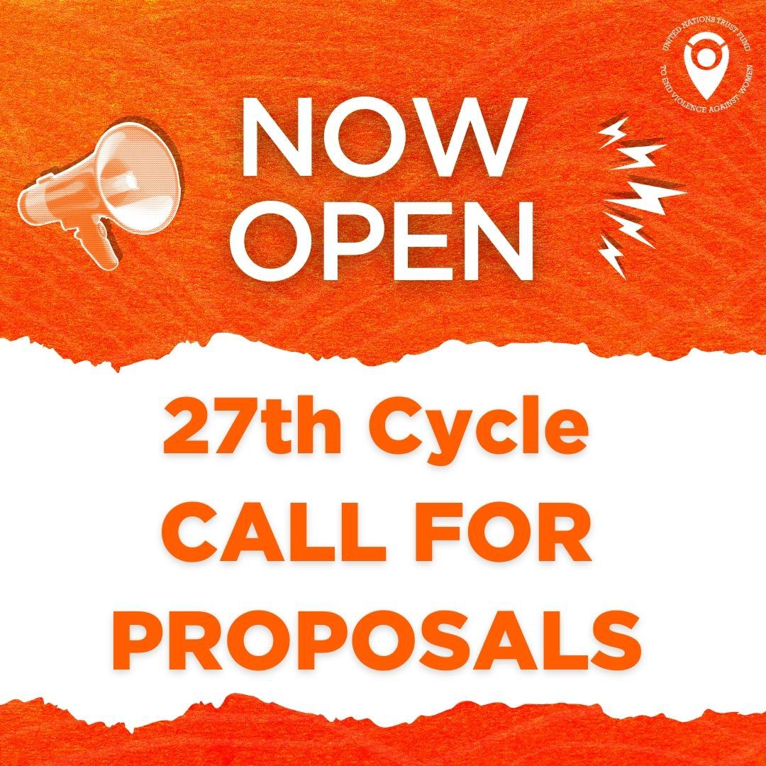 Does your organization work with marginalized women & girls or women & girls affected by crises? Do you need resources to implement a new #EVAW project? Apply now to #UNTF new Call for Proposals: bit.ly/UNTF-CfP