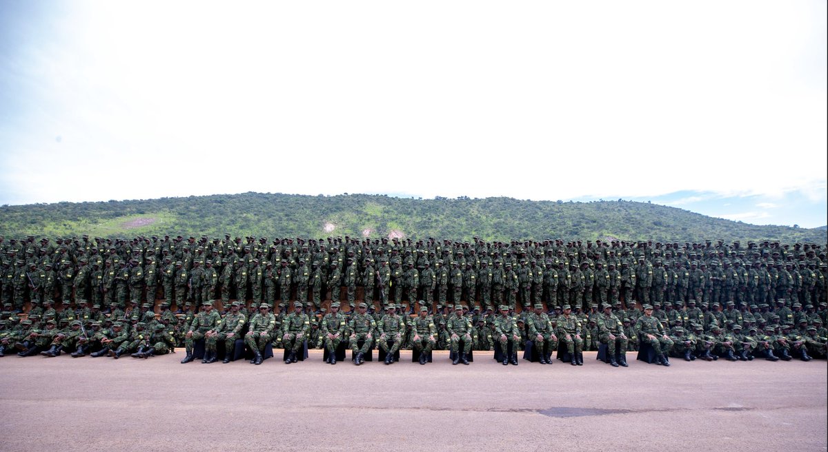 Yesterday, Rwanda Defence Force (RDF) has officially enrolled newly trained soldiers into the Force following the completion of 7 months military training program at the Basic Military Training Centre - Nasho in <a href="/KireheDistrict/">Kirehe District</a>. 

mod.gov.rw/news-detail/rw…