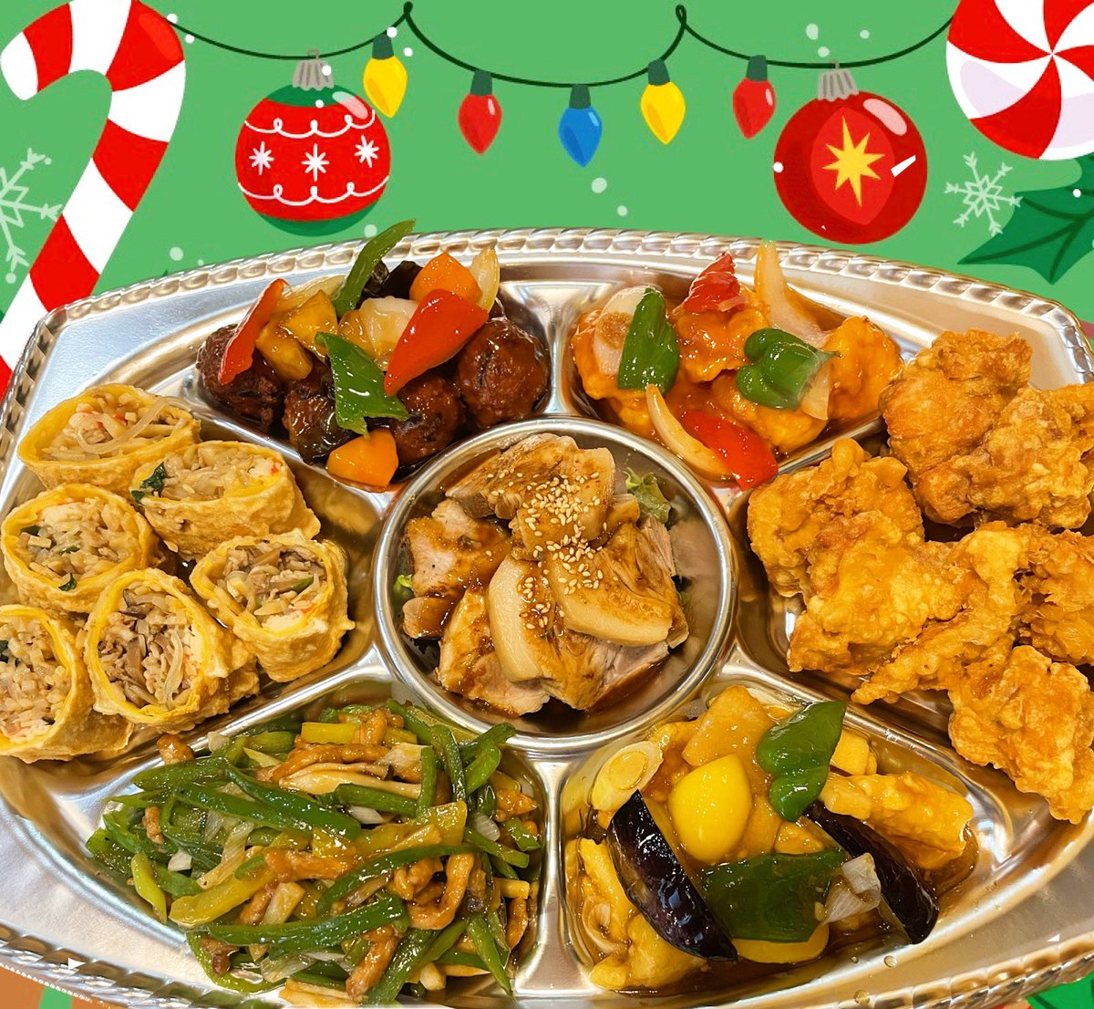 南国飯店のオードブル✨✨

3～4人前 5000𝒆𝒏  税込
5～6人前 7250𝒆𝒏  税込

※写真は5～6名様用となります

#南国飯店
#和歌山市
#和歌山
#町中華
#街中華