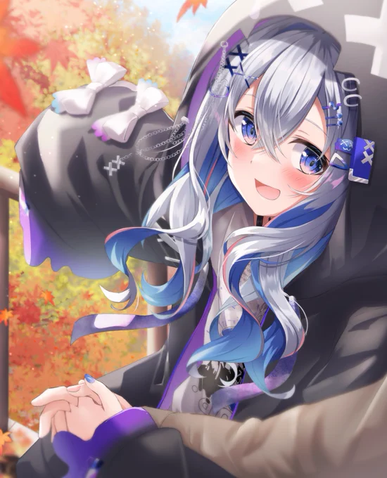 「見て見て!すっごい綺麗だよ!」#かなたーと 