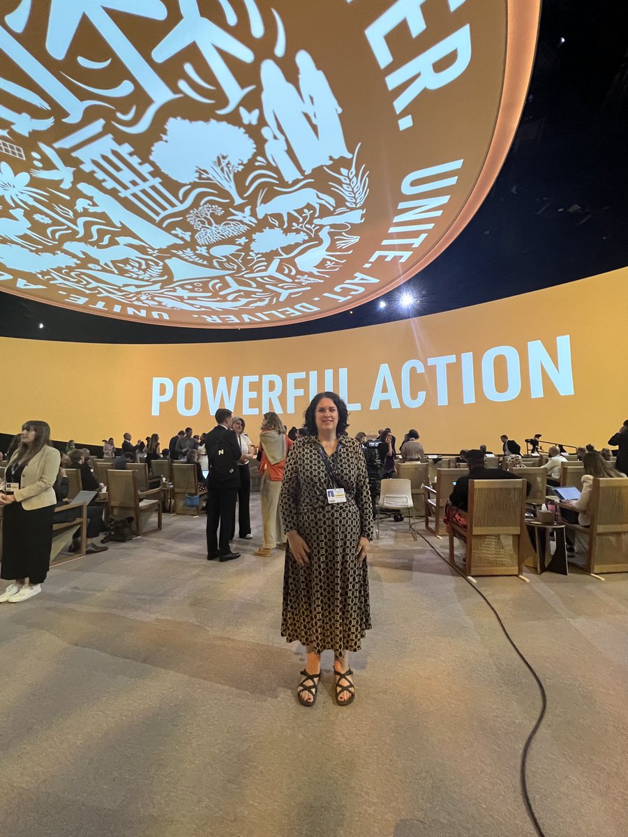 EmondCa's tweet photo. My last day at #COP28! A great opportunity to represent our global dairy sector. https://t.co/oXttApfUVG