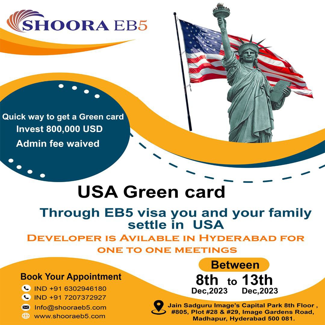 Shooraofficial's tweet image. The EB-5 Visa offers opportunities for investment, providing a pathway to US residency; success hinges on compliance, investment choice, and navigating the intricate immigration process.

#eb5 #eb5visa #eb5program #eb5visaprogram