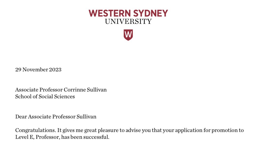 Prof Corrinne Sullivan tweet media