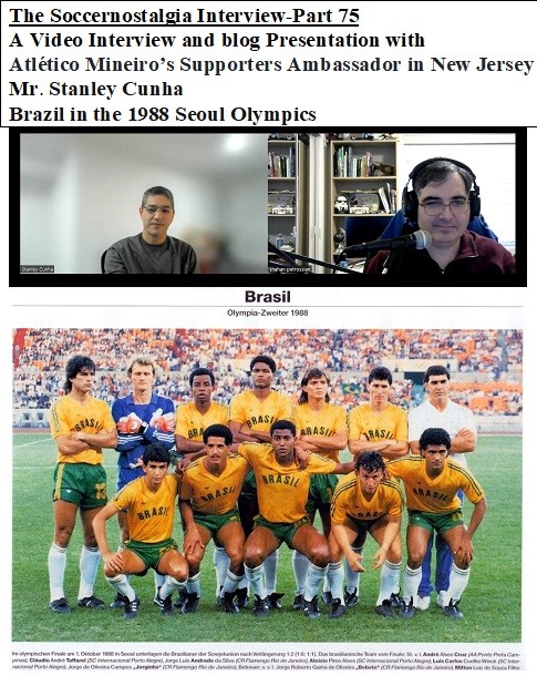 New Blog Post, Video Interview and Blog presentation with <a href="/consuladogalonj/">Galo New Jersey</a> <a href="/stanleycunha/">Stanley Cunha</a> on Brazil in the 1988 Seoul Olympics <a href="/1888Letter/">Amelie</a>
soccernostalgia.blogspot.com/2023/12/the-so…
<a href="/ClementeLisi/">Clemente Lisi</a> <a href="/BeyondTLM/">Beyond The Last Man</a> <a href="/SVilarino/">Ring Café</a> @Miguel_LPereira <a href="/ElOleg/">Nach⚽️ Dimari</a> <a href="/ademir2z/">Rob Fielder</a> <a href="/fussballgeekz/">Fussball Geekz</a> <a href="/spicciar/">Franco Spicciariello</a>