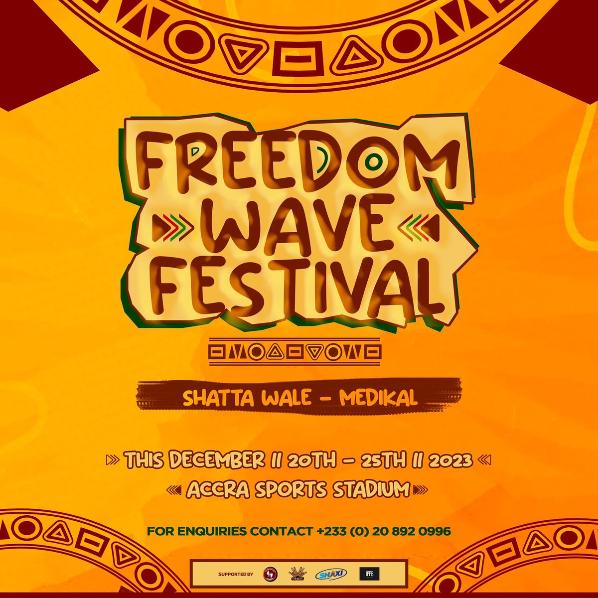 QuekuAbeiku's tweet photo. 22nd December, we will discuss how freedom wave concert (1st & 2nd Editions) were planned and executed with that short period of time on Our X Space Talk and what how big the 3rd Edition would have become if for the unfortunate circumstances. https://t.co/qqFLrW4kjG
