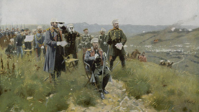 Russia's tweet photo. βοΈ #OTD in 1878 the #Plevna Siege - one of the major battles of 1877β1878 #RussoTurkish War against a fortified city covering the mountain passes - ended in a decisive victory that lead to the liberation of Bulgaria π§π¬
The Russian army moved towards Constantinople. https://t.co/8TFALAYgyj
