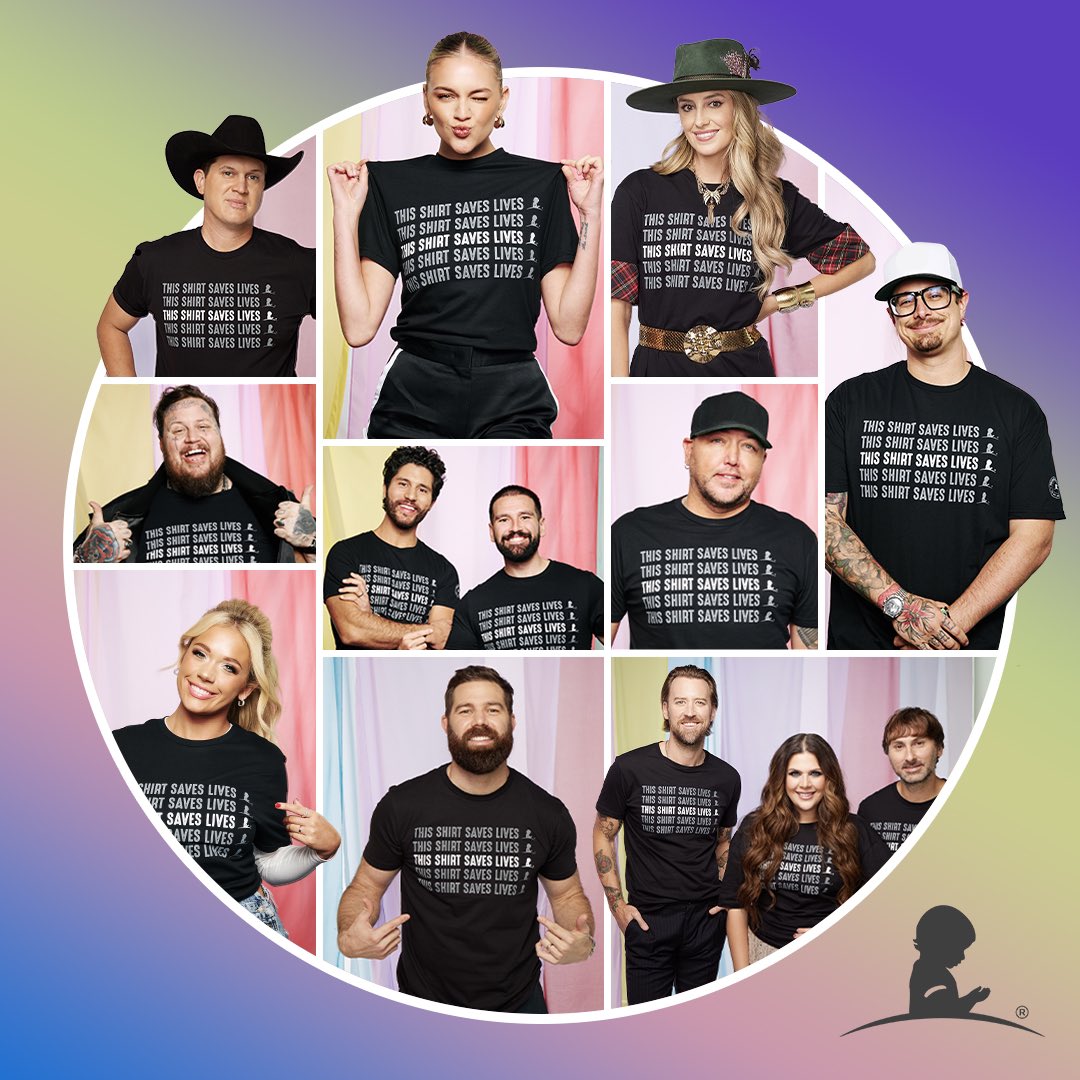 955thebull's tweet photo. #ThisShirtSavesLives and YOU can too! Become a #PartnerInHope and rock this really cool shirt like all of your favorite #Country artists! ๐ซถ๐ผโฅ๏ธ #stjudenevada @stjude #musicgives
Call 1-800-795-1800 now! https://t.co/d84ySUNrLT