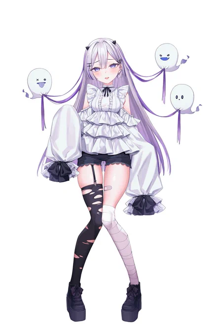 Razzプロダクション所属の 白枝なるき様(@ shiraeda_naruki)の新衣装を担当させていただきました!  12/13が初配信になります! 【web.iriam.app/s/user/MyIURh8…】